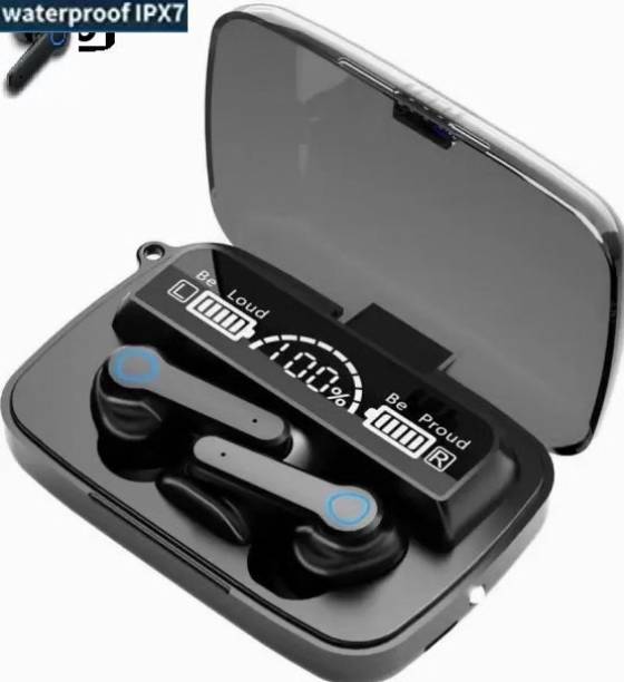 Jocoto HA1820 M19_ PRO Earbuds Upto 48 HoursBluetooth 5.607 Earbuds (PACK OF 1) Bluetooth Headset