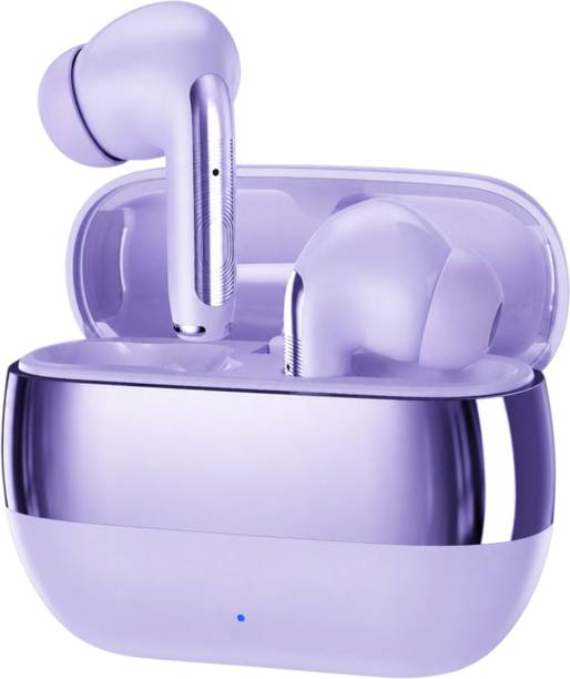 ROKAVO Girlfriend EarBuds TWS Bluetooth Earbuds with ENC Mic,Deep Bass,Gaming 48hr play Bluetooth