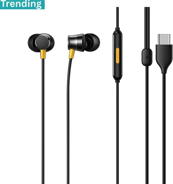 RETHGIF ORIGINAL Realme Buds 3 Type-C Earphone-016 Wired