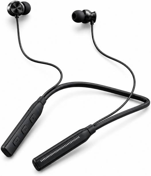 XOME XM 103 Bluetooth Neckband with Fast Charging, 200H Standby, 40H Playtime, High Bluetooth
