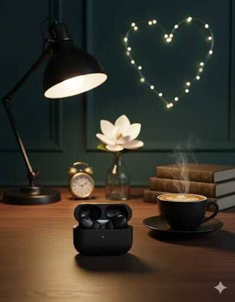 Arhaan Trader TWS AIRPOD black Earbud Bluetooth (Black, True Wireless)as46 Bluetooth