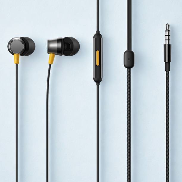 ASICEN Buds 3 Stereo Wired Earphones with Mic, In-Line Controls, 3.5mm Audio Jack Wired