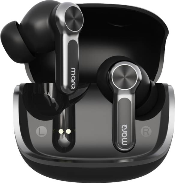 MarQ by Flipkart Rhythm Q1324 45 Hours Playtime Type C Fast Charging Bluetooth Quad Mic ENC Bluetooth