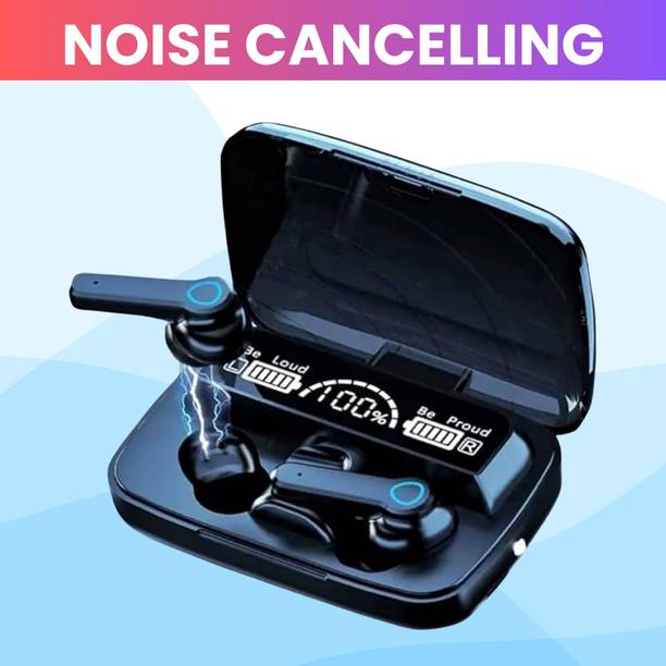 FRONY M19 (Wireless Earbuds)TWS 5.1 Large LED Display & Touch Bluetooth HeadphonesY198 Bluetooth