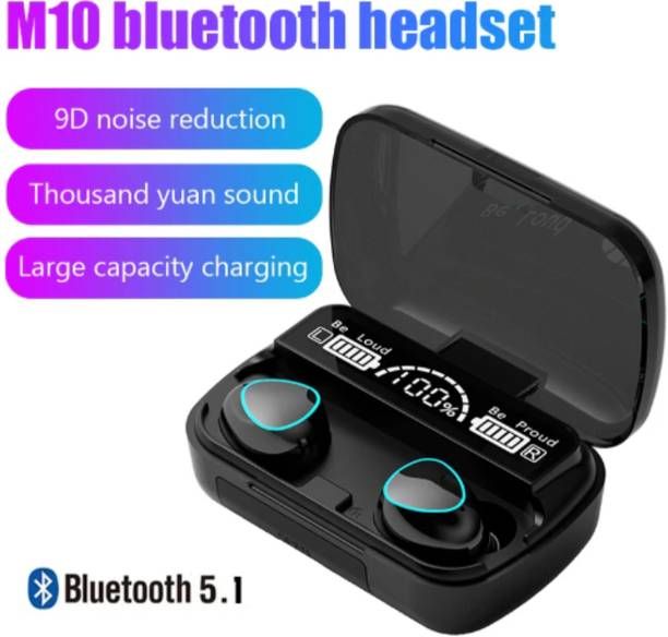 SYARA 10_M10 Wireless Noise-Cancelling Earbuds: Bluetooth, AI Touch, 280H Playtime Bluetooth