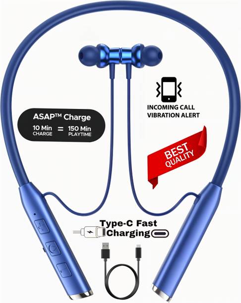 GREE MATT Vibration Alert, 48 Hours Playtime, ENC, HD Sound Quality & Stereo Bass N90 Bluetooth