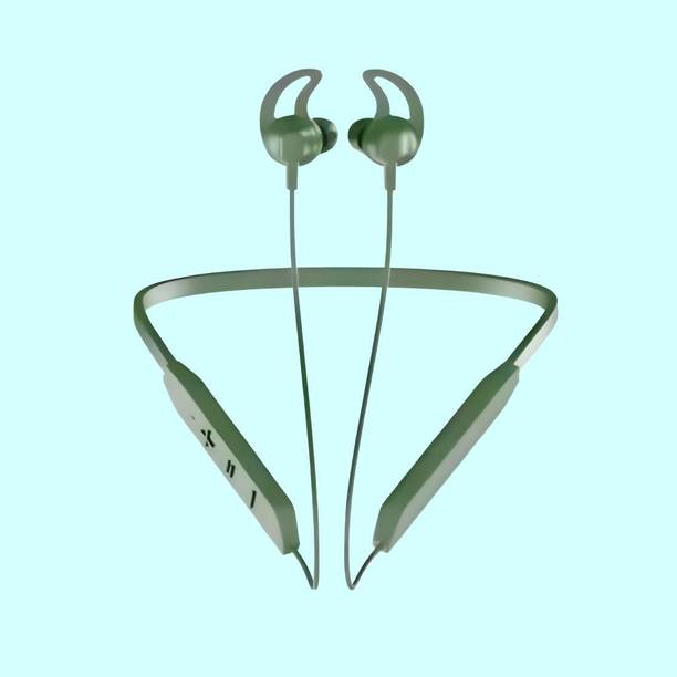 FRONY Bluetooth Headset Neckband with mic BT-Max 30H Playtime & Calling VibrationP353 Bluetooth