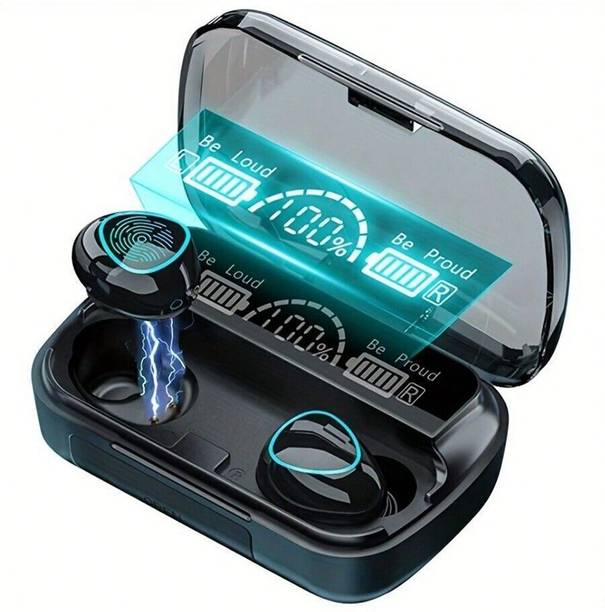 Ullu M10 Premium Earbuds with Low Latency Gaming | Power Bank | Noise Cancellation Bluetooth