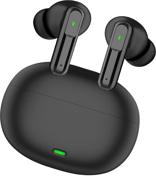 WEROX Ear buds with Gaming Pods, 50H Playtime, Quad Mic ENC, 13mm driver, Type C Bluetooth Gaming