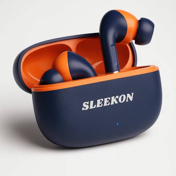 SLEEKON SKN 315 13mm Driver, 55hrs Playback, AI ENC, Dual Mic Bluetooth
