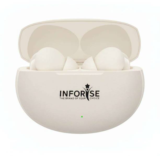 INFORISE BY AKN-Buds Pro 42dB Active Noise Cancellation,Ultra Bass Tech, 35.5H playtime Bluetooth