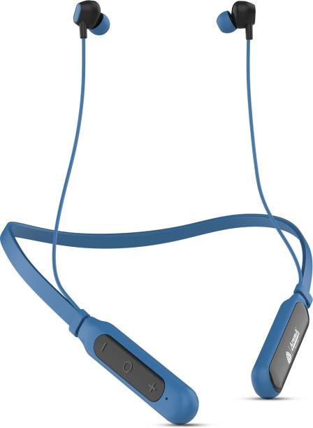 Aroma NB128 Grace 24 Hours Playting Time Deep Bass Made In India Neckband Bluetooth Headset