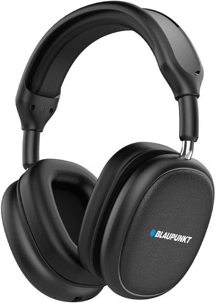 Blaupunkt BH31 AudioX BT Wireless I 40MM Driver I Soft PU Headband I with Built in Mic Bluetooth & Wired