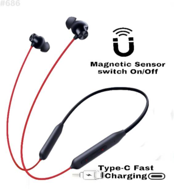 GDS Z2 Bullets Wireless with Fast Charge, 64 Hrs Batery Life, Earphones with mic_UZE Bluetooth & Wired