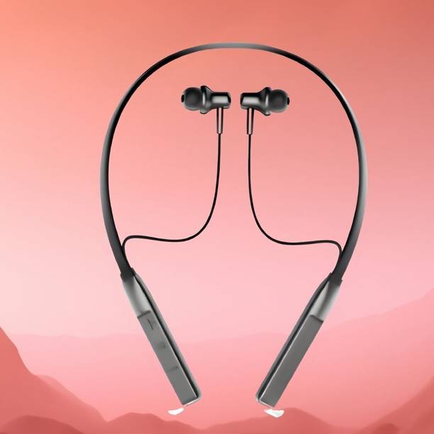 PARADISEECOM Bluetooth Headset Neckband with mic Bt-Rover HD Sound Quality, 30H play timeS312 Bluetooth