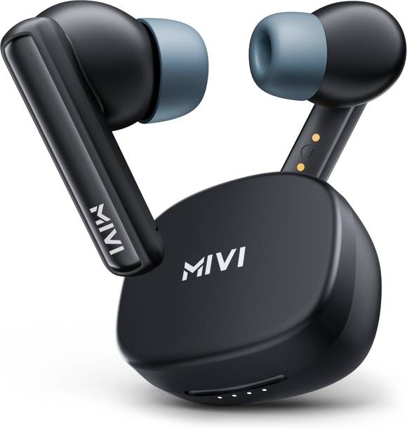Mivi Duopods B1 (Just Launched)45Hrs Playtime, AI ENC for HD Call, Fast Charging, 5.3 Bluetooth