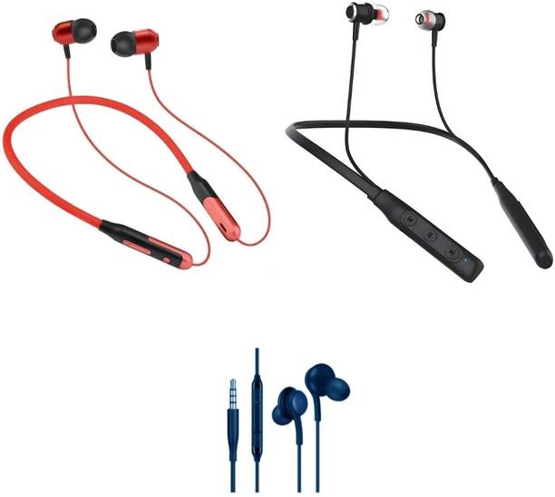 LEVELPLUS Jazz & Bluetooth Music N5 With Akg Neckband Combo 45 Hours Playtime Bluetooth