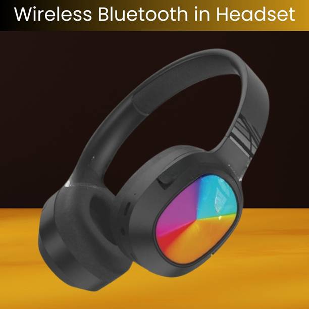 SACRO RGB Wireless Gaming Headset With Active Noise Cancellation, Foldable DesignQV480 Bluetooth