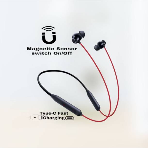 GOOD FUN Z2 Bullets Wireless Neckband with Fast Charge, 33 Hrs Battery Life, Earphone_FF Bluetooth & Wired