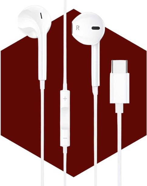 MJN Type C Handsfree with Mic for T2x 5G/Y22/Y27 5G/Y16/Y35/Y23/V27/V27 Pro[12] Wired