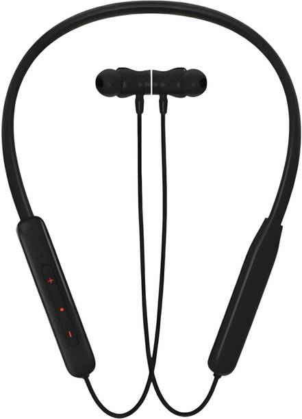 Bxeno Buds Wireless 5 Lite MAGNETIC POWER OFF/ON 48Hr Neckband Fast Charging ,ENC [3] Bluetooth