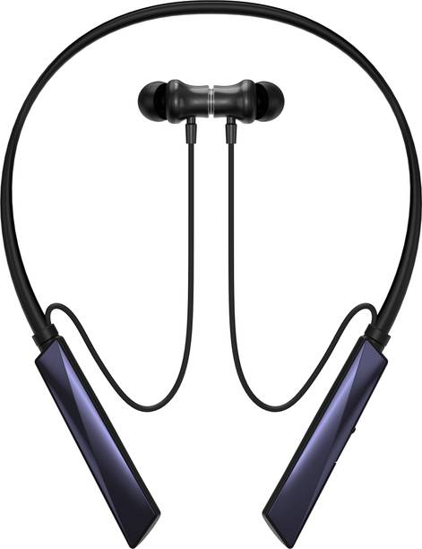 Mewiq Bluetooth Headphone - 150Hours Playtime Wireless Neckband headphones Earphone-4 Bluetooth Gaming