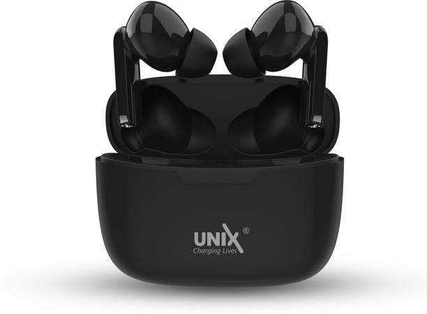 Unix Wireless Buds Pro with 25 hours Battery life & Quad Mic 13mm Driver Bluetooth