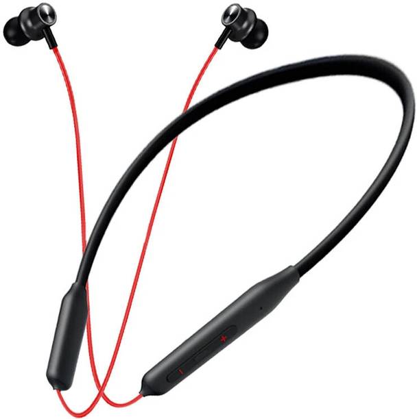 MAK Bluetooth Neckband, Fast Type C Charge, Built-in Mic, ENC, Upto 48 Hrs Playtime Bluetooth