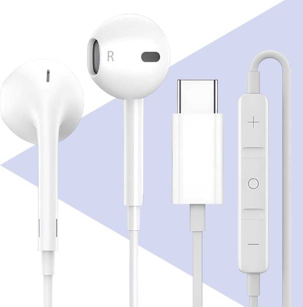 Bxeno Type C Handsfree with Mic for Nothing Phone 2A/Nothing Phone 2/Nothing Phone 1[9 Wired
