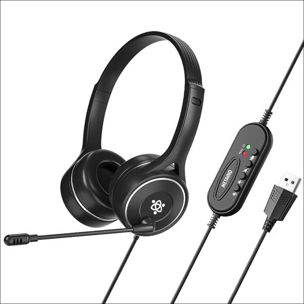 Metaind Meta_MT30 Wired Headset (Black, On the Ear)