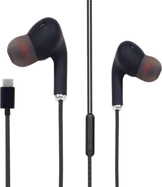 XTOUCH Type-C Wired in Ear Earphones with Mic for Clear Calling Wired Headset