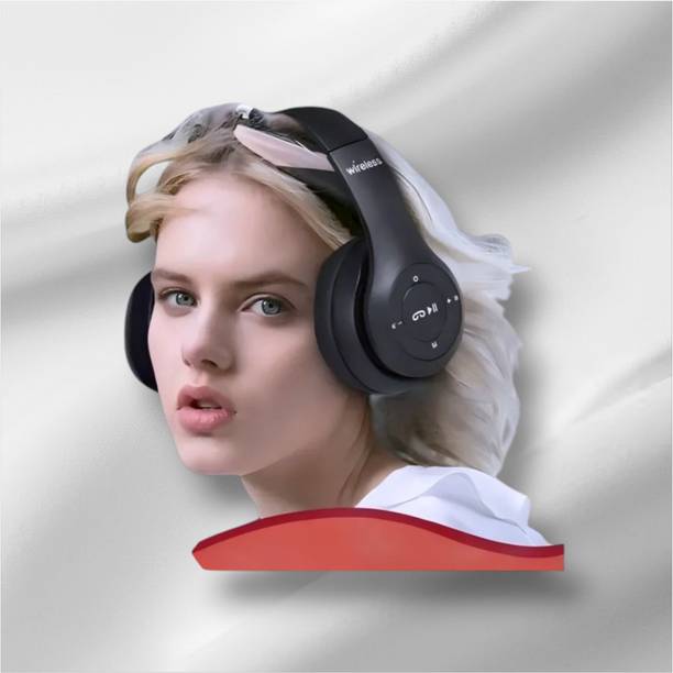 AIZINA Wireless All-Purpose Headphones with Mic, SD Card & Long Battery_EH Bluetooth & Wired