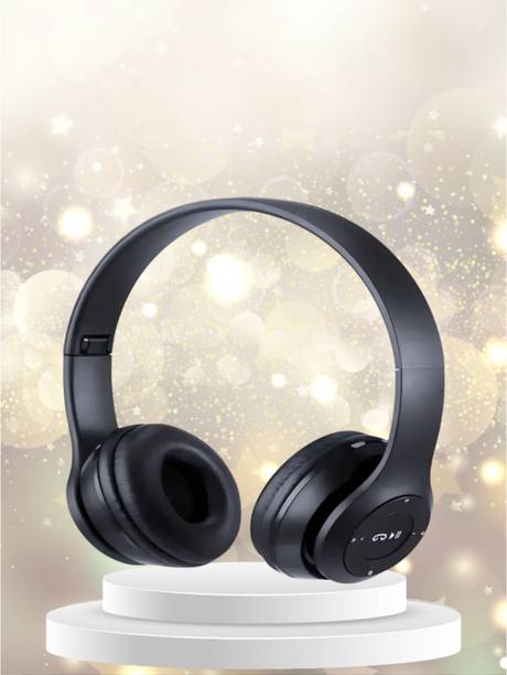 house of common Stylish Wireless Headphones with Microphone for Versatile Use._UY Bluetooth & Wired