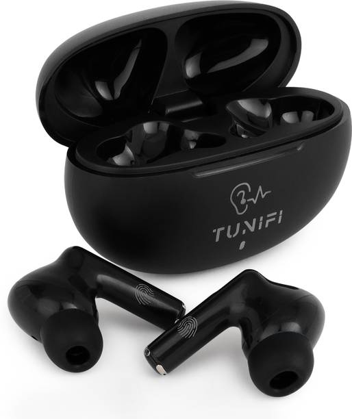 Tunifi MS 771 Hook Earbuds High Bass Audio, 48Hrs Playtime With ASAP Charge Bluetooth