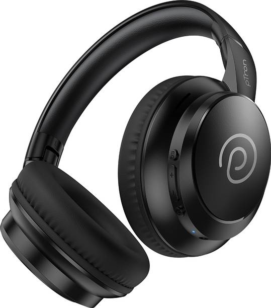 PTron Studio Evo w/ Dual Pairing, 70H Playtime, Pristine Audio,Clear Calls,Fast Charge Bluetooth