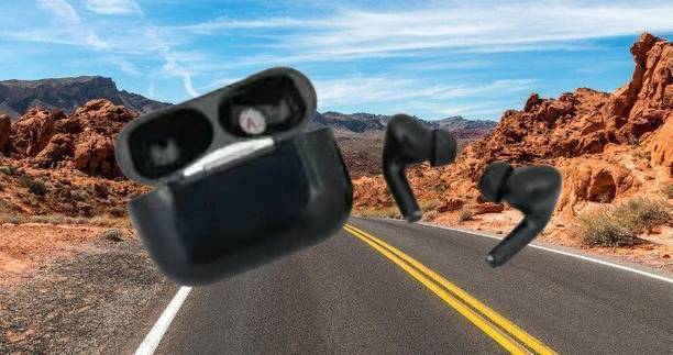 sickle TWS Air True Wireless Earbuds with Long Battery – Graphite Black Bluetooth