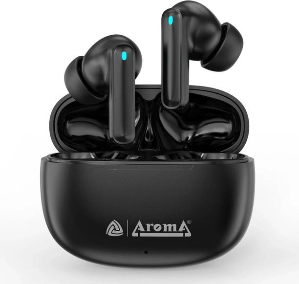 Aroma NB126 Crown V5.4 Upto 60Hr Playtime* Dual Pairing, Fast Charging, Heavy Bass Bluetooth
