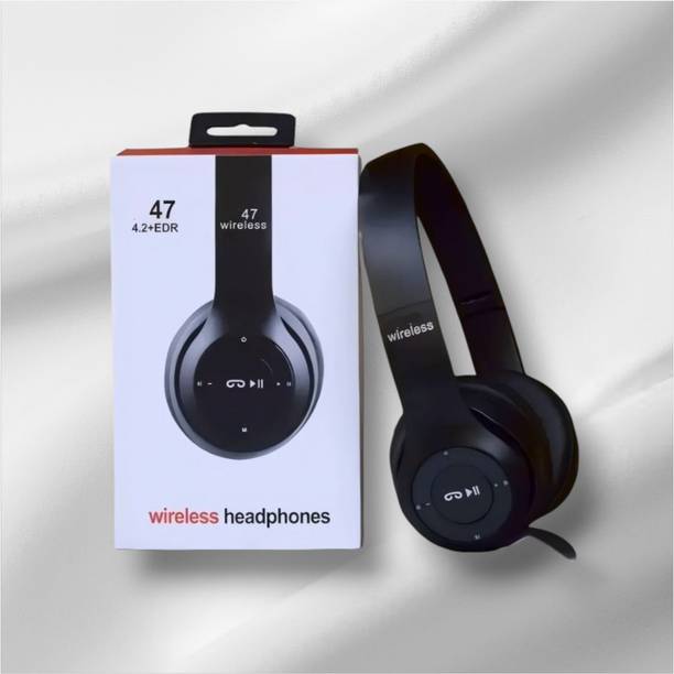 GDS Entertainment Headset with Mic & SD Card Reader, Long Battery Life_R4 Bluetooth & Wired