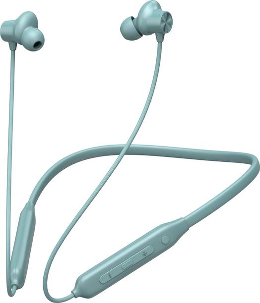 DUJE Buls C2 - MAGNETIC POWER OFF/ON 48Hr Playtime Headphone Neckband (Green5) Bluetooth