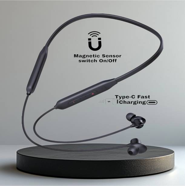 house of common Noise-Isolating Neckband - 40+ Hour Battery Life & Superior Audio_ET Bluetooth & Wired
