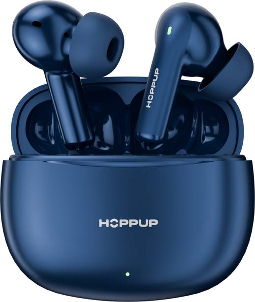 HOPPUP AirDoze 402 Earbuds with 50H PlayTime, 40MS Low Latency, AI ENC & 5.4v Bluetooth