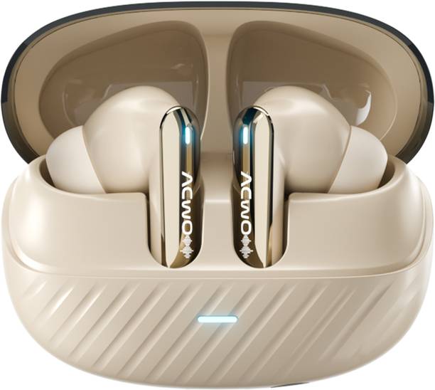 ACwO DwOTS 333 Hybrid ANC 48dB, 120H Playtime, Dual Pairing, 10mm Drivers Bluetooth