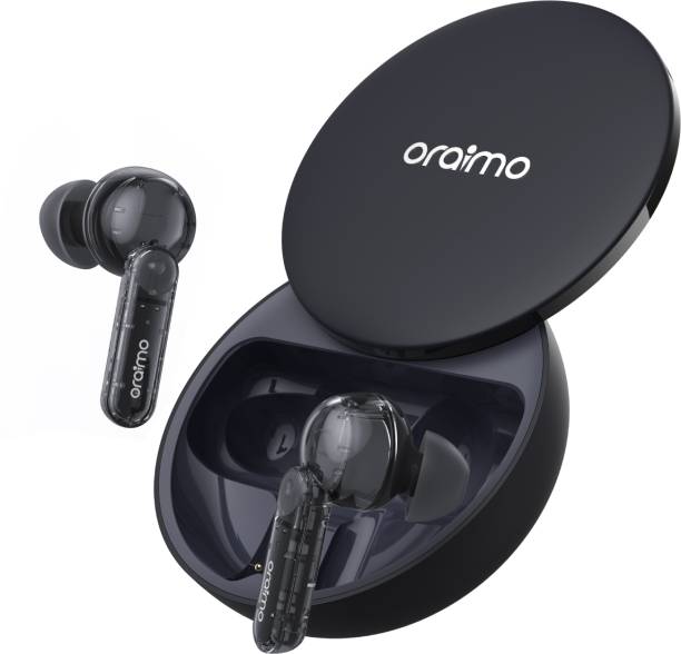 ORAIMO FreePods 4 30db ANC Earbuds with 35.5h Playtime,Quad ENC Mic,Custom EQ modes App Bluetooth Headset