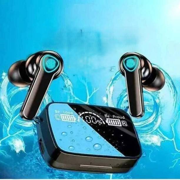 GWALBROS Earbuds M19 PRO with Power Bank Upto 48Hrs Playback Bluetooth Headset F23 Bluetooth