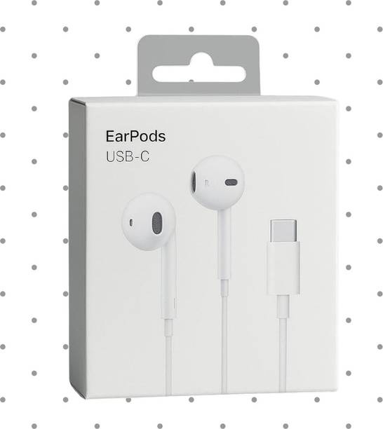 atika bazaar Type-C Wired Headphones Compatible with iPhone 15/16, ANC Mic Bass iPB04 Wired
