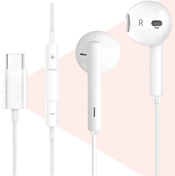 BITWEAVE Type C Handsfree with Mic for 16/iPhone 16 Plus/iPhone 16 Pro/Pro MAX[22] Wired