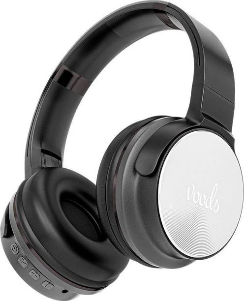 Voods V Heads - Active IP65-Water&Dust Resistant, Noise Cancellation,120hrs Playback Bluetooth & Wired