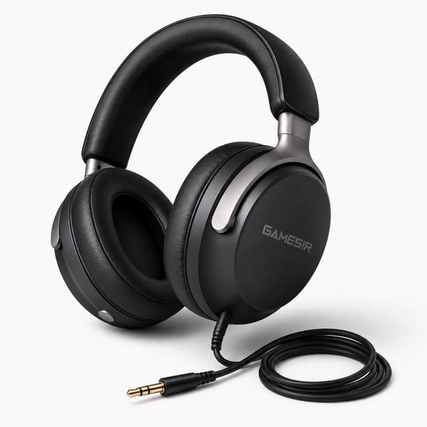 GameSir Bluetooth 5.3 Over-Ear Wireless Headphones with 40H Playtime & AUX Bluetooth