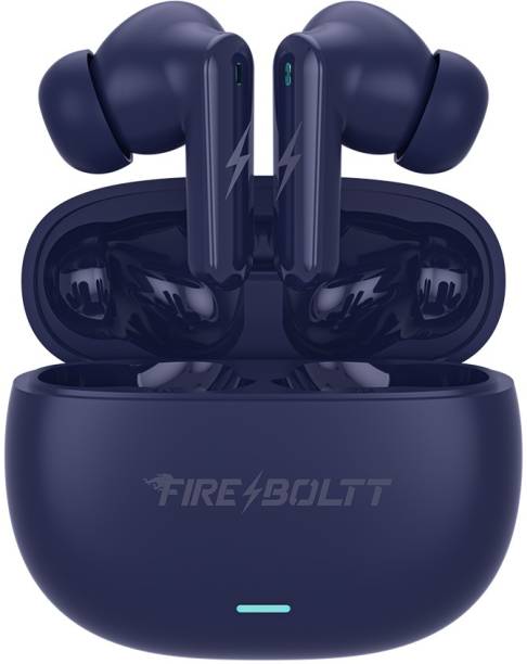 Fire-Boltt Aura TWS Earbuds with 40 Hours Playback, Quad Mic ENC & 40ms Game Mode BT V 5.3 Bluetooth Headset