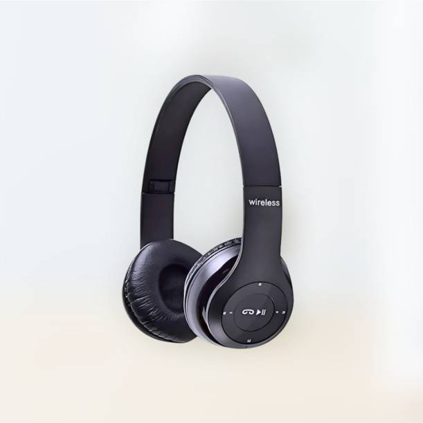 TWS Wireless Entertainment Headset with Mic, SD Card, Strong Battery_TH Bluetooth & Wired